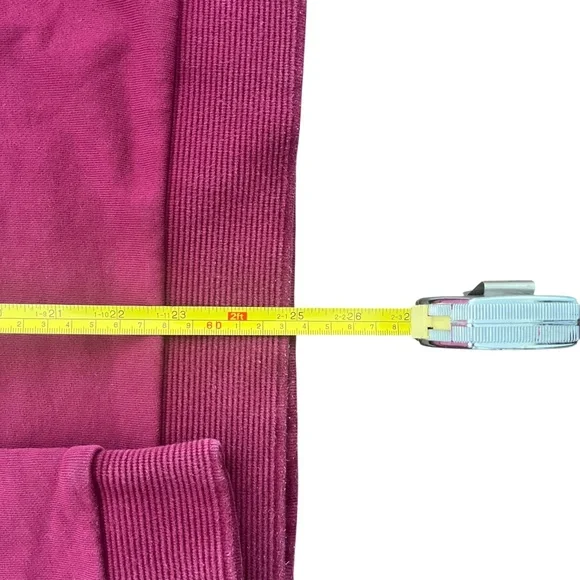 Lacoste Long Sleeve Sweater Mens M Burgundy Red Croc Crewneck Pullover Preppy - Picture 8 of 11